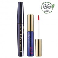 MCC C Curve Voluminzing Mascara + ECOCERT Organic Studio Tint Lip Rouge Set (501)