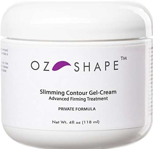 OZ Shape – Cellulite Gel-Cream with Caffeine and Retinol + Indian Ginseng – BEST Organic Skin Firming Treatment ★ Premium Quality ★