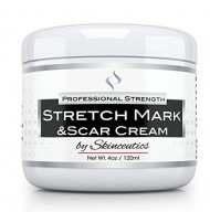 The #1 Professional – Best – Stretch Mark Cream- Acne Scar Removal – Ideal for Prevention Treatment of Old Stretch Marks and Scar Marks – Perfect for Pregnancy Includes Shea Cocoa & Mango butter w/ Organic Oil – 4 oz –