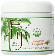 Organic Fiji Sugar Polish, Lemongrass Tangerine, 20-Ounces