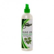 LUSTI ORGANICS OLIVE OIL Hair Holding Styling Spray 12 oz. (Pack of 2)