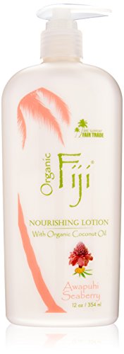 Organic Fiji Nourishing Lotion, Awapuhi Seaberry, 12-Ounce Bottle