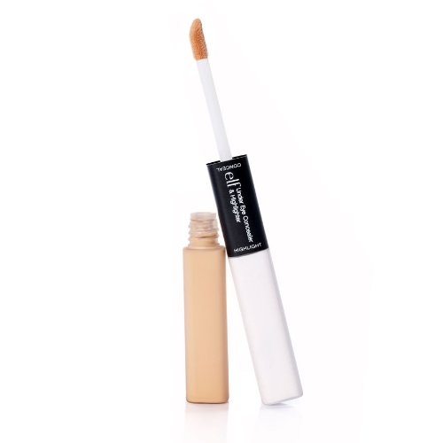e.l.f. Under Eye Concealer and Highlighter, Glow Light, 0.34 Ounce