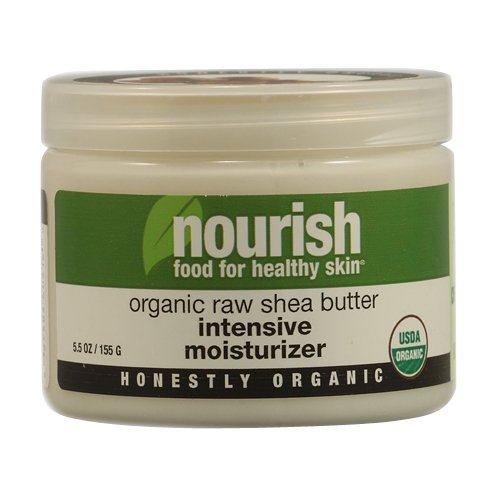 Nourish Organic Raw Shea Butter Intensive Moisturizer, 5.5 Ounce