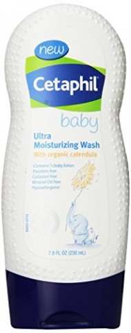 Cetaphil Baby Ultra Moisturizing Wash with Organic Calendula, 7.8 Ounce