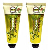 Difeel Organic Olive Hand Cream 1.5 Oz / 42 Ml Combo !!! (2 pack)