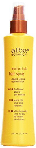 Alba Botanica Medium Hold Hair Spray, 8 oz