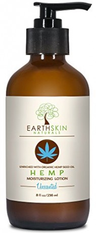The Best Organic Hemp Lotion By EarthSkin Naturals – Unscented Formula – Dry Skin And All Skin Types – Love Your Skin Again With This Vegan And Paraben-Free Formula. The Combination Of Amazing Certified Organic Ingredients Provides All Day Moisturizing & Will Leave Your Skin Feeling Soft and Nourished Available in 3 Scents, Original, Lavender Rose and Unscented (Unscented)