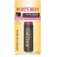 Burt’s Bees Tinted Lip Balm, Sweet Violet, 0.15 Ounce