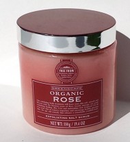 Greenscape Organic Rose Exfoliating Salt Scrub 19.4 oz