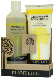 100% Pure & Natural Body Wash & Lotion Combo Set Lemongrass