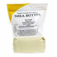 Organic Unrefined Raw Ivory Shea Butter By Mary Tylor Naturals 1 Lb (16 Oz) Grade A. Amazing Quality Unrefined Shea Butter!