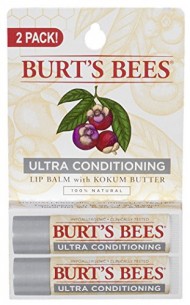 Burt’s Bees Lip Balm, Ultra Conditioning With Kokum Butter, 2 Count