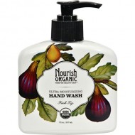 Nourish Organic Hand Wash, Almond Vanilla, 7 Fluid Ounce