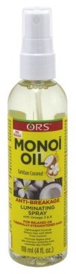 Ors Monoi Oil Anti-Breakage Luminating Spray 4oz (3 Pack)