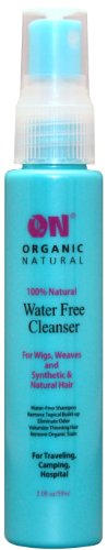 On Organic Natural Water Free Cleanser for Wigs and Weaves – Synthetic & Natural Hair 8 oz.