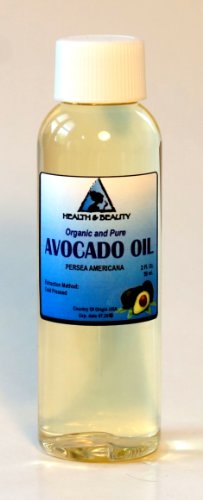 Avocado Oil Organic Carrier Cold Pressed 100% Pure 2 oz