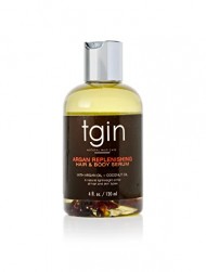 tgin Argan Replenishing and Hair Body Serum for Natural Hair, 4oz