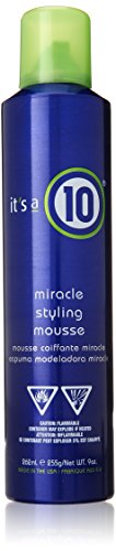 It’s a 10 Miracle Styling Mousse for Unisex, 9 Ounce