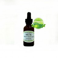 Australian Emu Oil by Dr. Adorable Triple Refined Organic 100% Pure 1 Oz with Glass Dropper