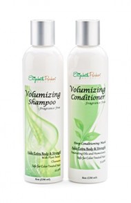 Best Volumizing Shampoo and Conditioner Set for Fine Hair – Boost Volume – Promotes Hair Growth – 100% Natural and Organic – Sulfate Free and Fragrance Free