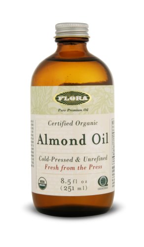 Flora Almond Oil Certified Organic 8.5-Ounces