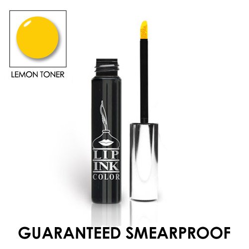 LIP INK Organic Vegan 100% Smearproof Liquid Lip Stain, Lemon Toner