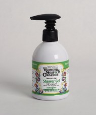 Vermont Soap Organics – High Moisturizing Sweetgrass Shea Bath and Shower Gel 8oz