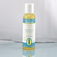 Brigit True Organics- LEMON ALOE Castile Body Wash, 2.3 fl. oz. (86% ORGANIC)