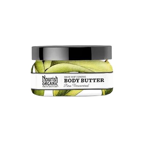 Nourish Organic Body Butter, Pure Unscented, 3.6 Ounce