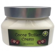 Organic Cocoa Butter Cream by Arnies Amazing, 6 Ounce Container of Non Greasy, Ready to Use Body Butter