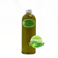 Hemp Seed Oil Pure Organic Cold Pressed by Dr.Adorable 16 oz/1 Pint