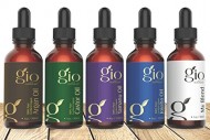 Gio Naturals Organic Oil Gift Set, Castor, Jojoba, Tamanu, and Argan Oil, For Hair, Face, Skin, and Nails, Blend Bottle Included
