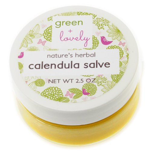 Nature’s Herbal Calendula Salve, Multipurpose Skin Ointment. Skin Cream. (Unscented)