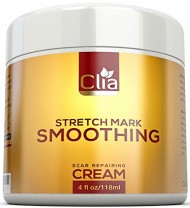 Stretch Mark Cream 4 Ounce for Reduction and Prevention of New and Old Stretch Marks and Scars | Best Natural Formula with Retinol, Jojoba, Shea Butter and Vitamin E