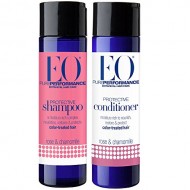 EO All Natural Organic Herbal Rose & Chamomile Protective Shampoo and Conditioner Bundle With Aloe Vera, Hibiscus, Chamomile, Calendula & White Tea For Color Treated Hair, 8.4 fl oz each