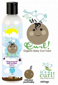 Curls Its a Curl Organic Baby Curl Care Ring Around the Curlies – Leave in Cream 8oz