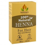 Pure Henna Hair Dye Powder (3.5 Oz) | All Natural, High Pigment Color for Hair, Root Touch Up, Beard & Eyebrows on Men & Women | Includes Bonus Prep Methods Guide