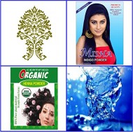 100g Pure Indigo + 100g Certified Organic Pure Henna Powder Hair Color