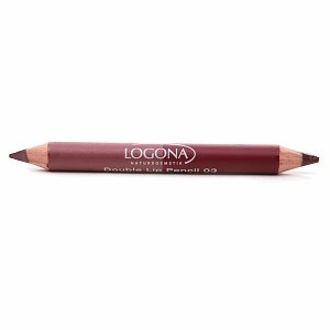 Logona Double Lip Pencil, Berry 1 ea