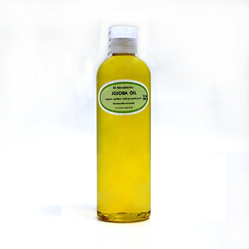 Jojoba Oil, Golden Organic 100% Pure By Dr.Adorable 12 oz