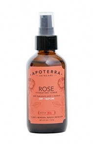 Apoterra – Organic Rose Hydrating Toner with Hyaluronic Acid + Rooibos (4 oz)