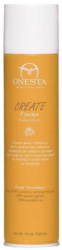Onesta Create Finish Firm Hold Hair Spray, 10 Fluid Ounce