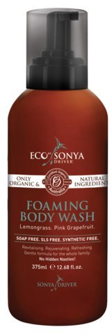 Eco Tan – Organic Lemongrass + Grapefruit Foaming Body Wash