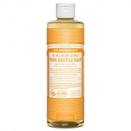 Organic Castile Liquid Soap Citrus Orange, 16 oz, Dr. Bronner’s Magic Soaps