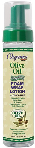 Africas Best Org Olive Oil Foam Wrap Lotion 8.5oz