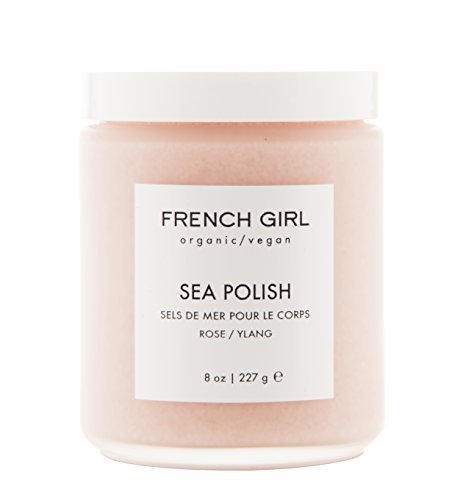 French Girl Organics – Organic Sea Salt Body Polish (Rose / Vervaine)