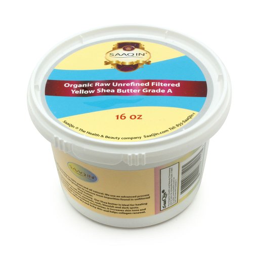 Authentic Organic African Shea Butter FILTERED & CREAMY 16 Oz