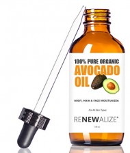 Organic AVOCADO OIL – Cold Pressed and Unrefined in LARGE 4 OZ. DARK GLASS BOTTLE with Glass Eye Dropper | Highest Quality 100% Pure | Non GMO | All Natural Moisturizer for Luxurious Hair, Skin and Nails | Helps to Enhance Hair’s Natural Silkiness and Shine | Softens and Moisturizes Dry Itchy Skin | An Excellent Carrier Oil for Mixture with Essential Oils | Guaranteed Improvement