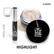 LIP INK Organic Vegan 100% Smearproof Magic Powder Travel Kit (Almond)